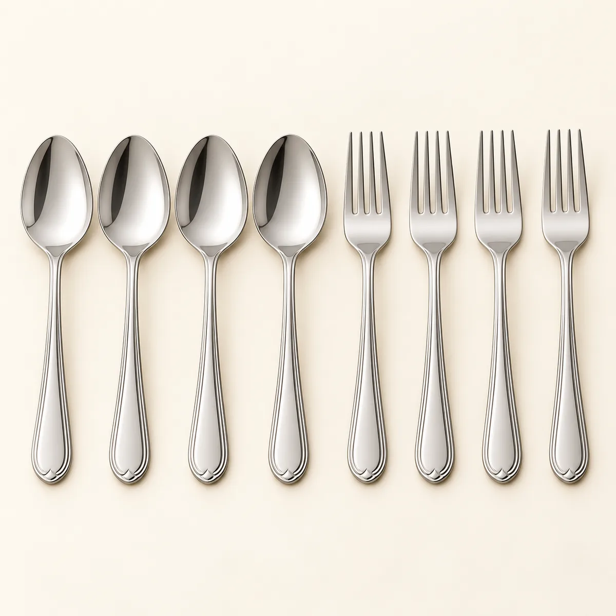 Designer Cutlery Set illustrative contents reference